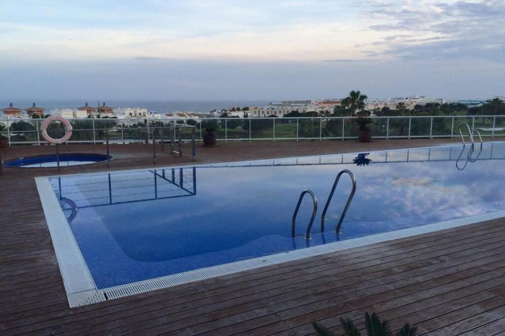 Bonito Apartamento En Primera Linea De Campo De Golf Y Vistas Al Mar Mojacar Exterior photo