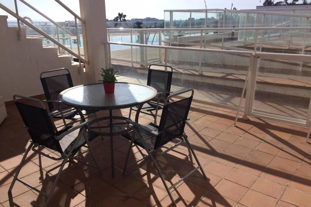 Bonito Apartamento En Primera Linea De Campo De Golf Y Vistas Al Mar Mojacar Exterior photo